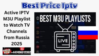Active IPTV M3U Playlist to Watch TV Channels from Russia 2025